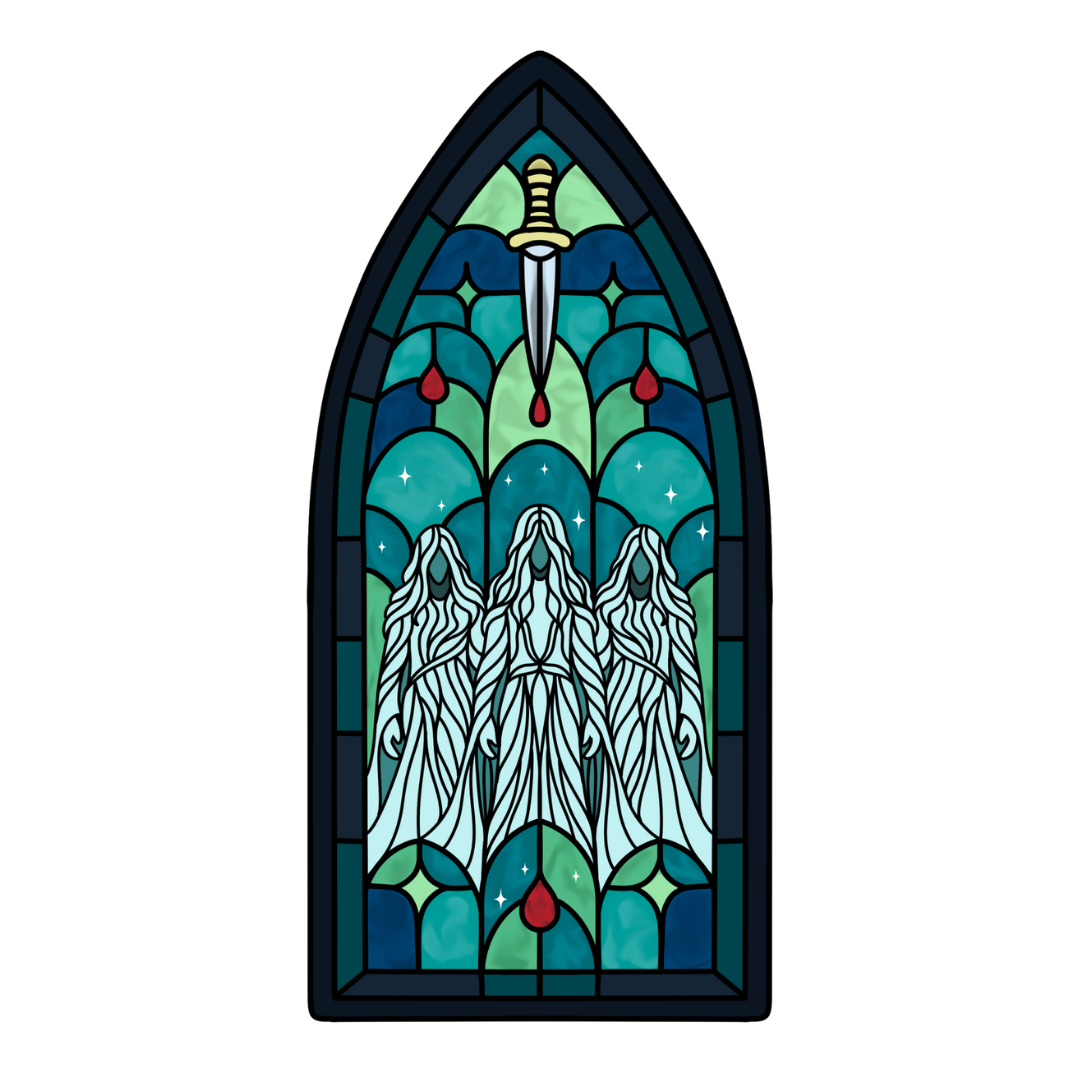 *Special Edition* Silver Saints Sticker