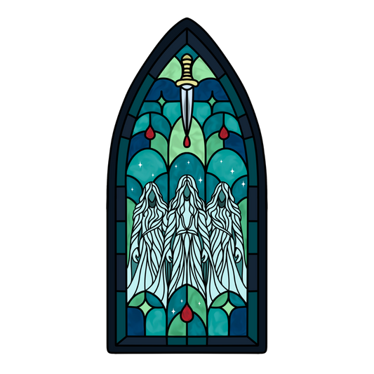 *Special Edition* Silver Saints Sticker
